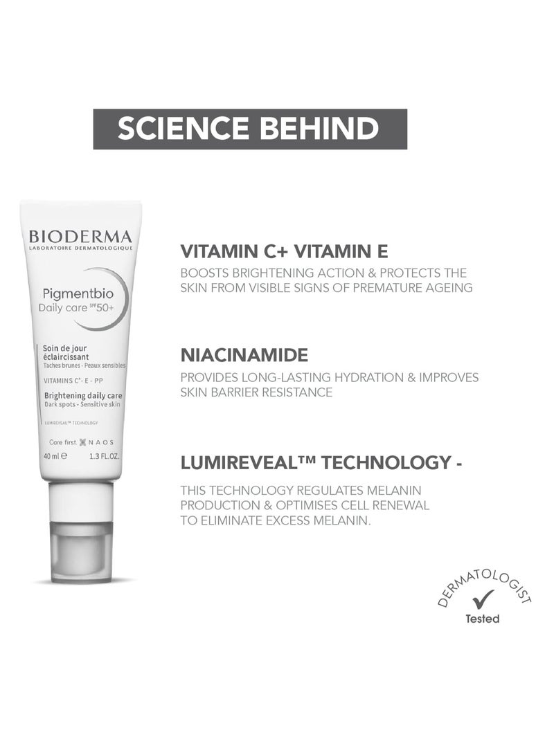 Set Of 2 Pigmentbio Night Renewer Mix With Daily Care Spf50+ 50ml