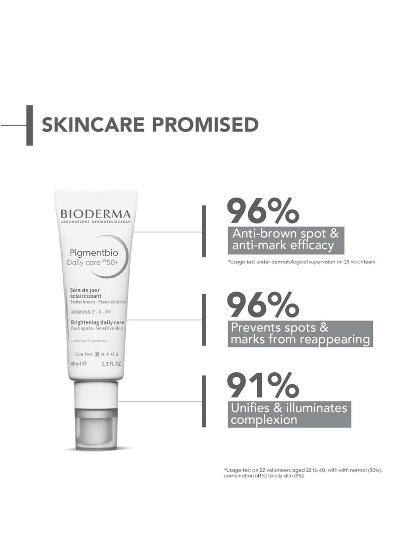 Set Of 2 Pigmentbio Night Renewer Mix With Daily Care Spf50+ 50ml