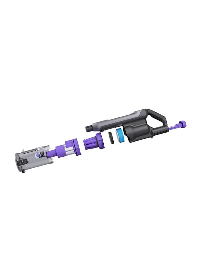 BLACK+DECKER Summit Series Stick Vacuum Cleaner 750 ml 40 W BHFEA640WG-GB Grey / Purple  - Image 4