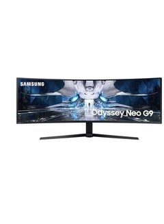 SAMSUNG LS49AG950NMXZN Odyssey Neo G9 49 Inch Gaming Monitor 5120×1440 240Hz VA 1ms GTG 125 sRGB G-Sync Compatible – HDMI Version 2.1 BLACK