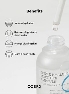 Hydrium Triple Hyaluronic Moisture Ampoule - Intensive Hydration Infusion with Triple Hyaluronic Acid for Plump, Radiant Skin 40ml - pnsku/N70084491V/45/_/1717990318/7d4b95d7-006b-4709-a471-21bb45aea81d