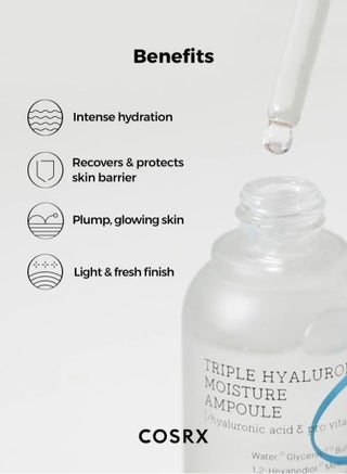 Hydrium Triple Hyaluronic Moisture Ampoule - Intensive Hydration Infusion with Triple Hyaluronic Acid for Plump, Radiant Skin 40ml - view 3