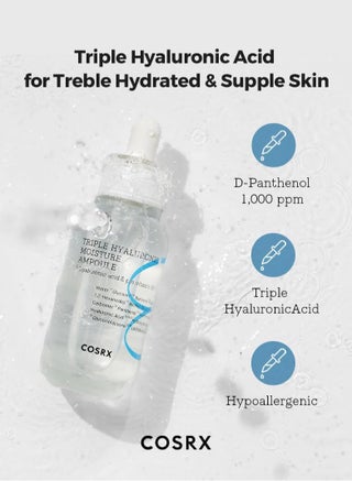 Hydrium Triple Hyaluronic Moisture Ampoule - Intensive Hydration Infusion with Triple Hyaluronic Acid for Plump, Radiant Skin 40ml - view 2
