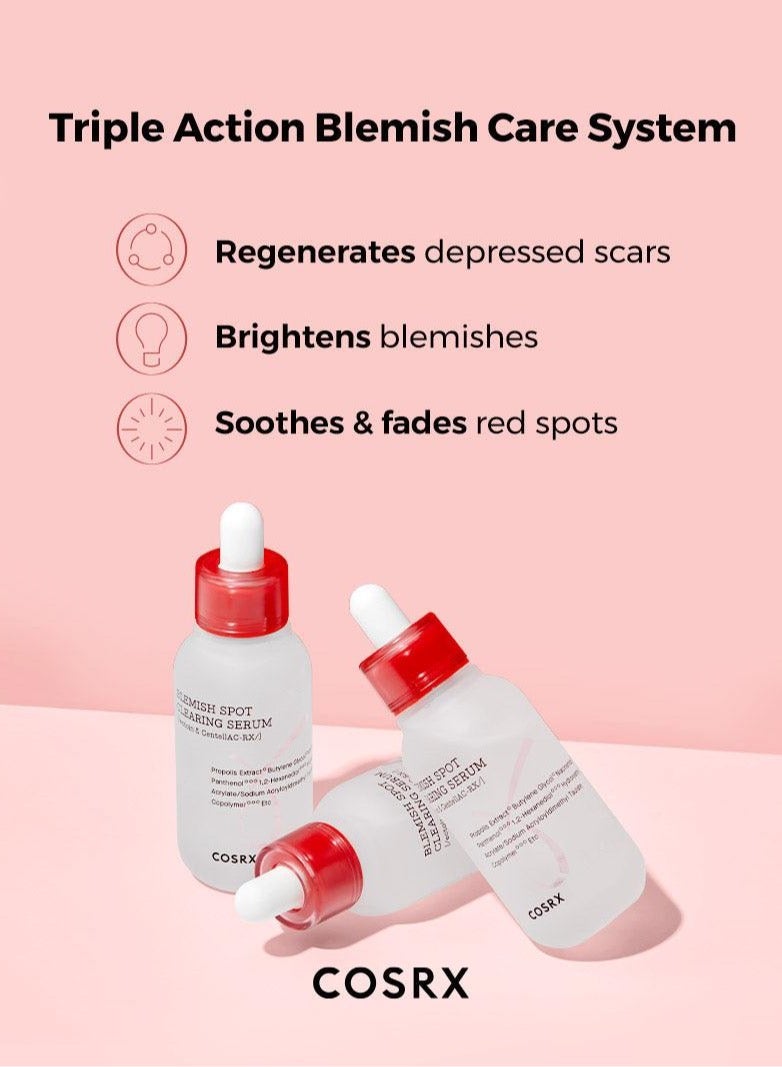 COSRX AC Collection Blemish Spot Clearing Serum - Advanced Formula for Targeted Blemish Treatment and Enhanced Skin Clarity with Gentle Yet Potent Ingredients 40ml  - Image 3