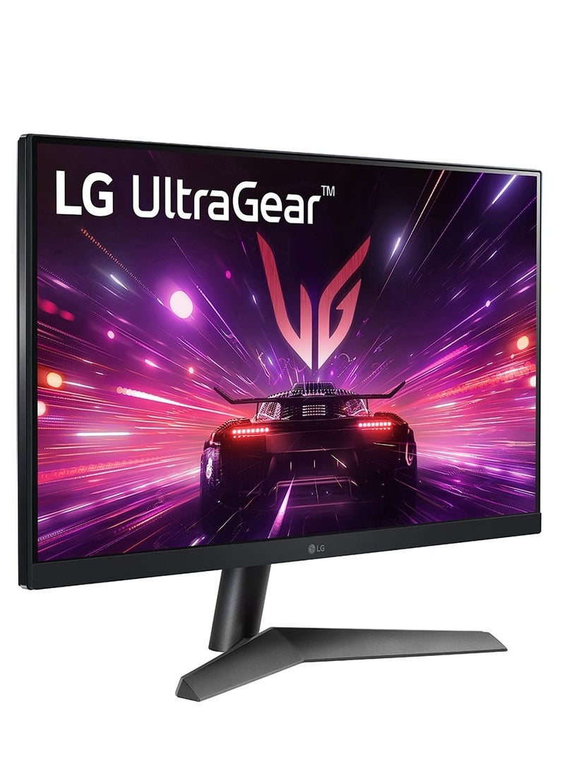 LG 24" Inch UltraGear™ Gaming Monitor (1920x1080) FHD, IPS Panel Technology, x2 HDMI with Response Time Upto 1ms (GTG), Refrsh Rate 180Hz & Nvidia G-Sync - 24GS60F-B | Black - Image 2