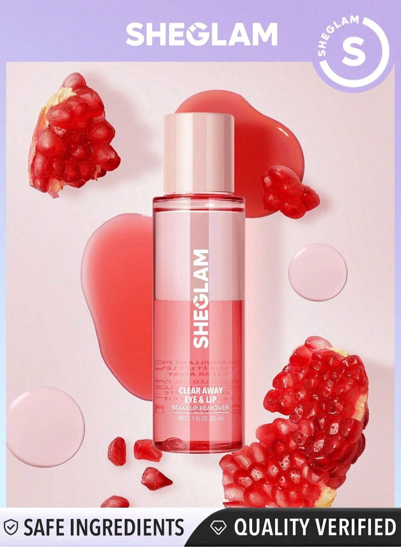 SHEGLAM Clear Away Eye & Lip Makeup Remover - Image 1