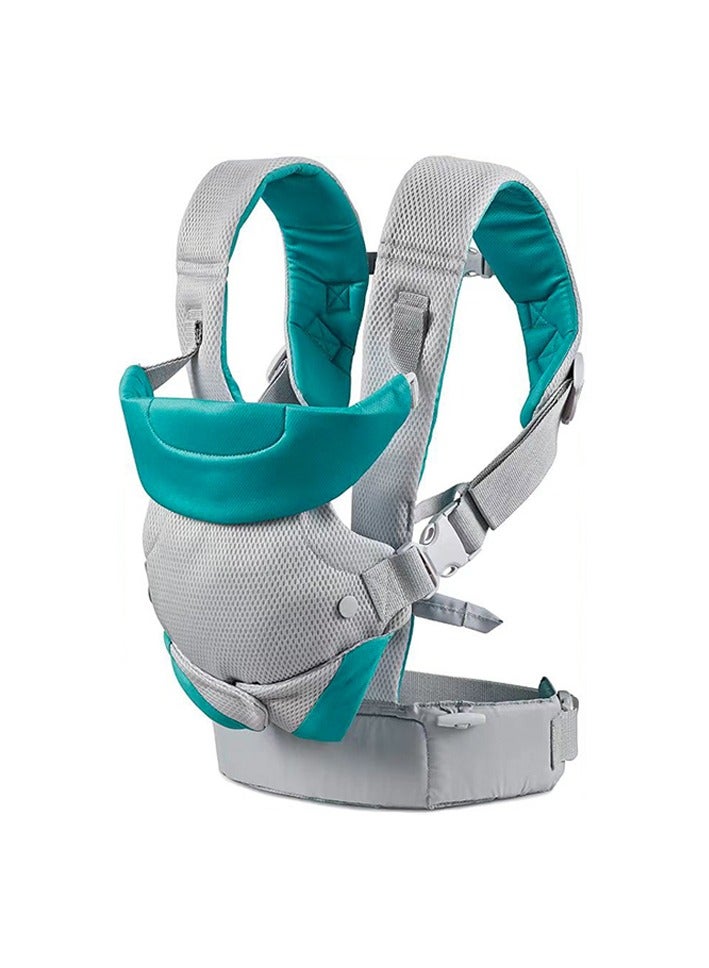 Flip Advanced 4-In-1 Carrier - Ergonomic, Convertible, Face-In And Face-Out Front And Back Carry For Newborns And Older Babies 8-32 Lbs, Green/Grey - pnsku/N70084539V/45/_/1717997453/1ec6cea0-3ce2-4374-9026-11f44e29bf30