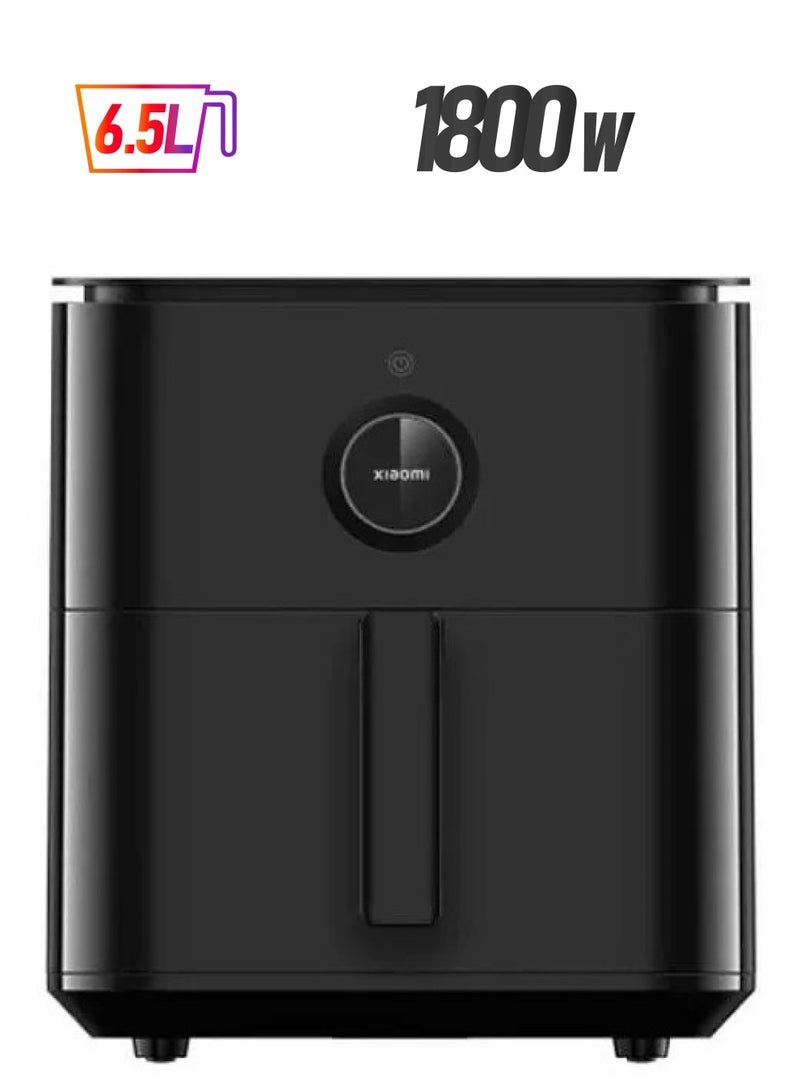 Xiaomi - Mi Pro Smart Air Fryer, 6.5 Liter, 1800 Watt, Black - BHR7357EU 6.5 L 1800 W BHR7357EU black - Image 1