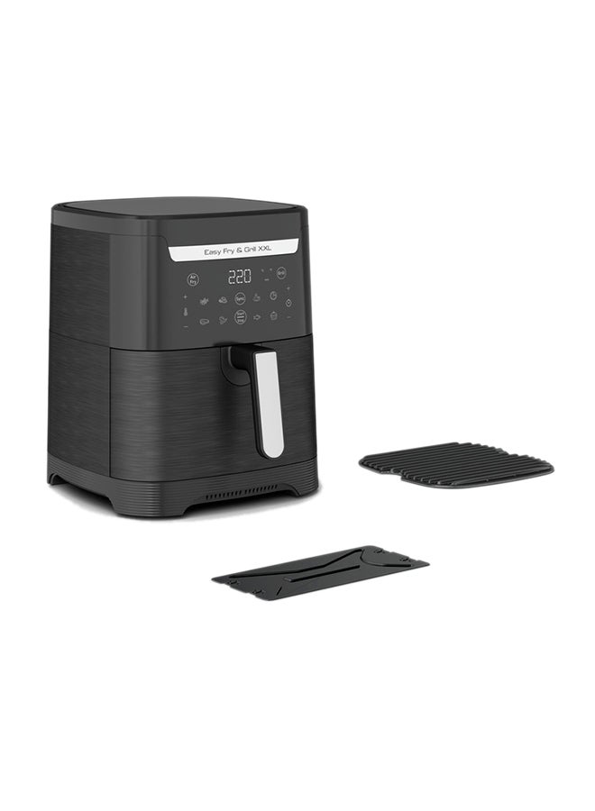 تيفال TEFAL Easy Fry & Grill | 2-in-1 Air fryer and Grill | XXL Capacity | Flexcook Divider for Dual Cooking | Perfect Searing | Crisp Results | Healthy Cooking | 8 Automatic Programs 6.5 L 1800 W EY801827 Black  - Image 2