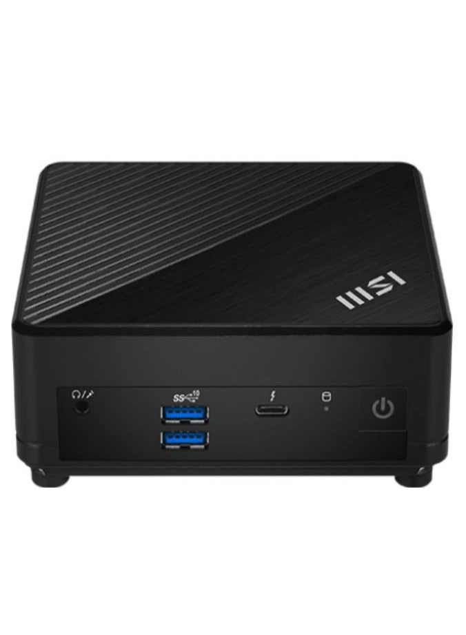 MSI - MINI DESKTOP Cubi 5 12M With Core i7-1255U Processor/16GB RAM/512GB SSD/Intel Iris XE Graphics/DOS(Without Windows) Black - Image 1