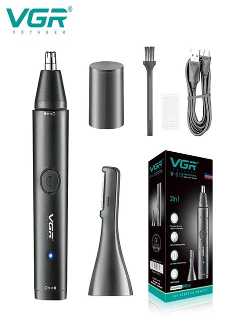 V-613 Professional Nose & Hair Trimmer 2 in 1