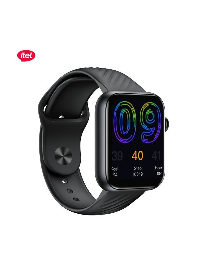 ITEL Sones Smart Watch with Bluetooth Calling , 1.83'' Screen Size and 30 Days stand by Battery - Native Storm Black  - Image 4
