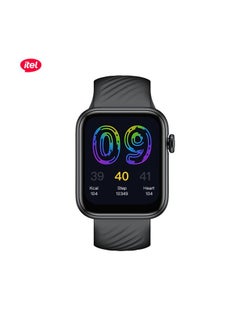 ITEL Sones Smart Watch with Bluetooth Calling , 1.83'' Screen Size and 30 Days stand by Battery - Native Storm Black  - Image 1