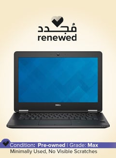 Renewed - Latitude E7270 Laptop With 12-Inch Display,Intel Core i5 Processor/Dual Core/6th Gen/16GB RAM SSD/512GB SSD/Intel Graphics English Black