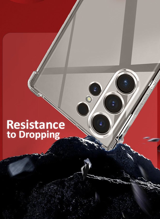 مارجون جراب هاتف Samsung Galaxy S24 Ultra Gorilla Case المرن المقاوم للصدمات مصنوع من مادة TPU الشفافة وغطاء حماية شفاف رفيع للغاية - Image 2