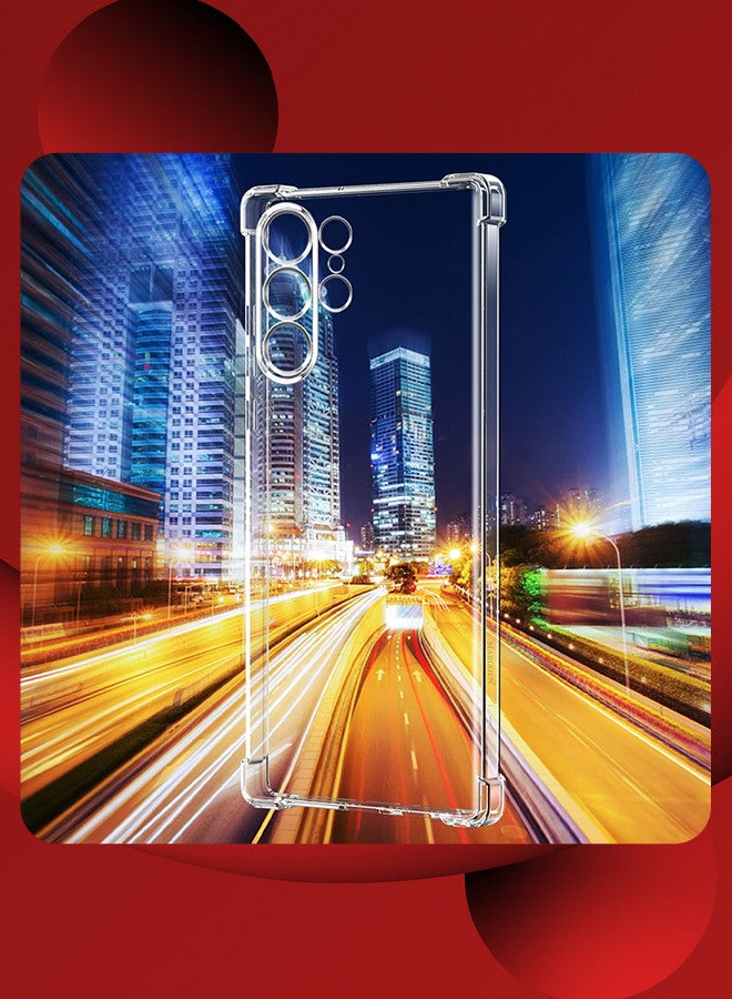 مارجون جراب هاتف Samsung Galaxy S24 Ultra Gorilla Case المرن المقاوم للصدمات مصنوع من مادة TPU الشفافة وغطاء حماية شفاف رفيع للغاية - Image 4