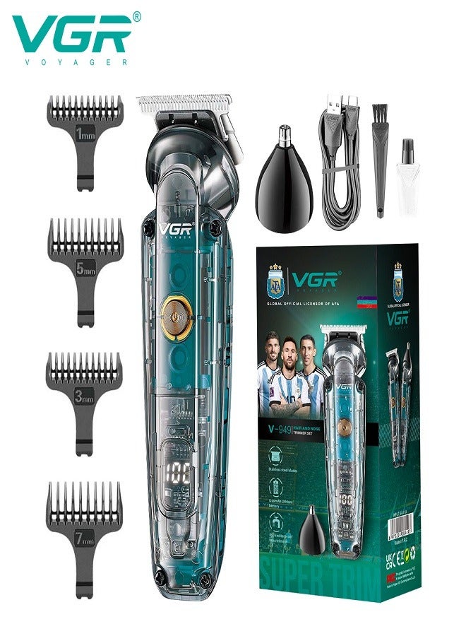 VGR - V-949 Professional Hair&Nose Trimmer Set Multicolour - Image 1