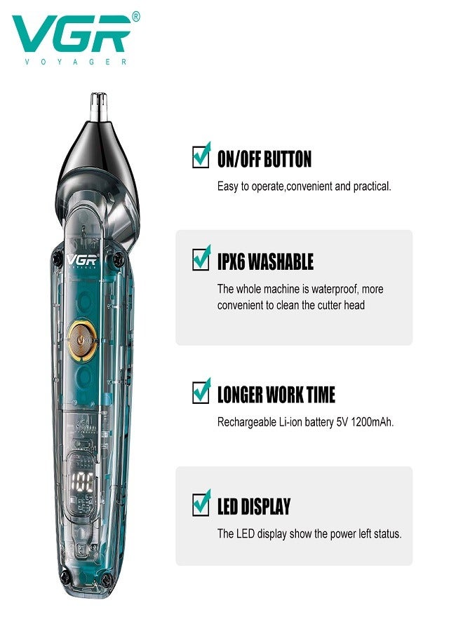 VGR - V-949 Professional Hair&Nose Trimmer Set Multicolour - Image 1
