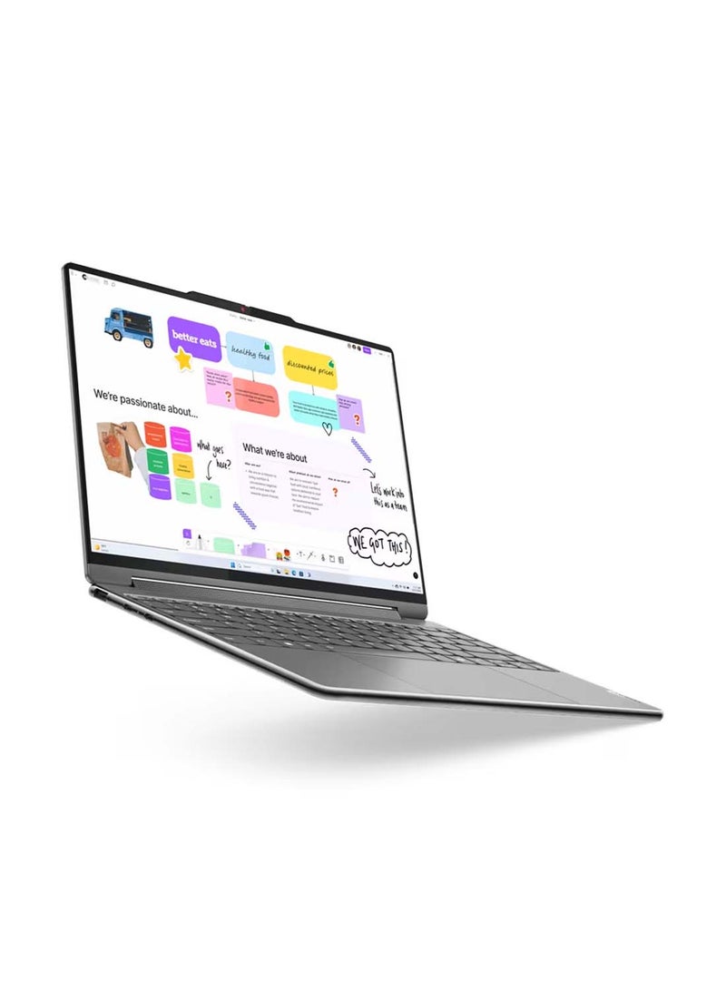 Lenovo Yoga 9 Laptop With 14-Inch Display, Ultra 7-155H Processor/16GB RAM/1TB SSD/Intel UHD Graphics/Windows 11 English/Arabic Luna Grey  - Image 3