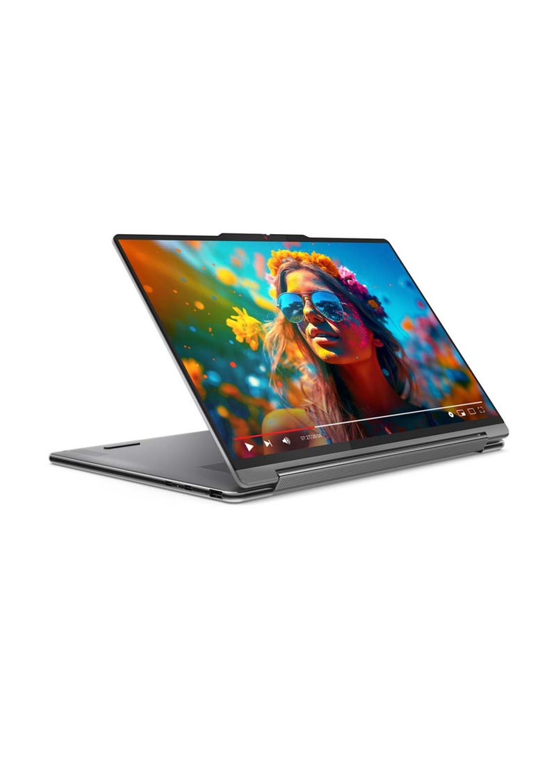 Lenovo Yoga 9 Laptop With 14-Inch Display, Ultra 7-155H Processor/16GB RAM/1TB SSD/Intel UHD Graphics/Windows 11 English/Arabic Luna Grey  - Image 2