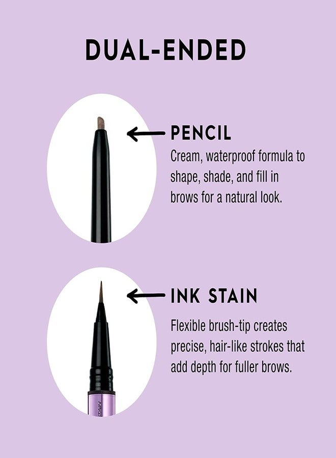 Urban Decay - Brow Blade Waterproof Eyebrow Pencil And Ink Stain Blackout - Soft Black - Image 1