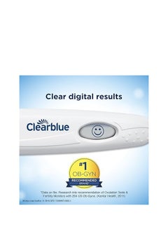Clearblue Digital Ovulation Predictor Kit, featuring Ovulation Test With Digital Results, 10 Digital Ovulation Tests  - Image 4