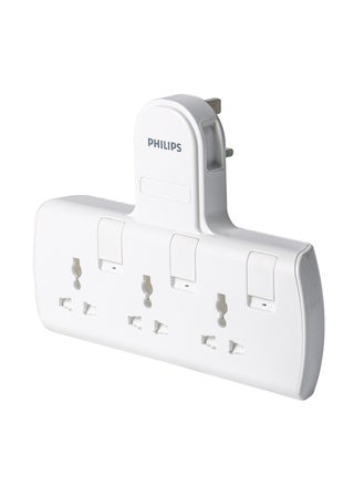 Philips 13A Adapter with Individual Switch 3 sockets - pnsku/N70084761V/45/_/1718096096/deded619-c454-4fb4-9252-db0524860d55