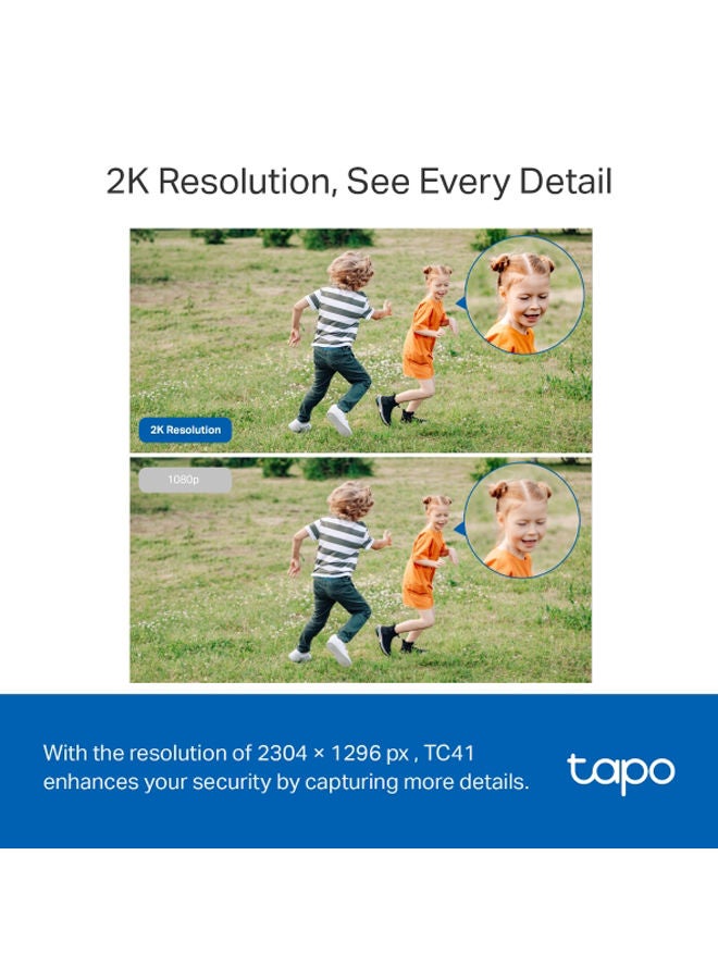 TP-LINK TC41 2K 3MP Outdoor Pan/Tilt Security WiFi Camera  - Image 4