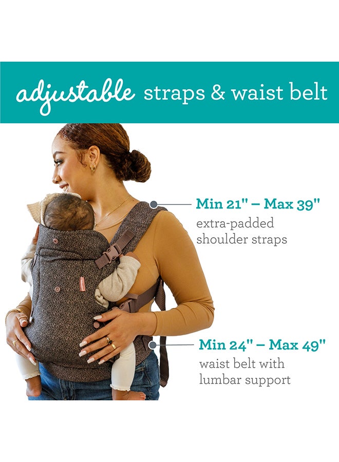infantino 4-In-1 Flip Convertible Baby Carrier -  Leopard - Image 4