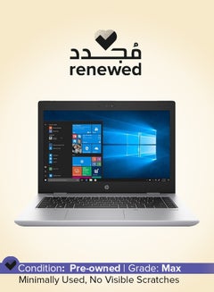 HP Renewed - Probook 640 G4 Laptop With 14 Inch Display,Core i5/8th Gen/Dual Core/8GB RAM/256GB SSD/Windows 10 English Silver  - Image 1