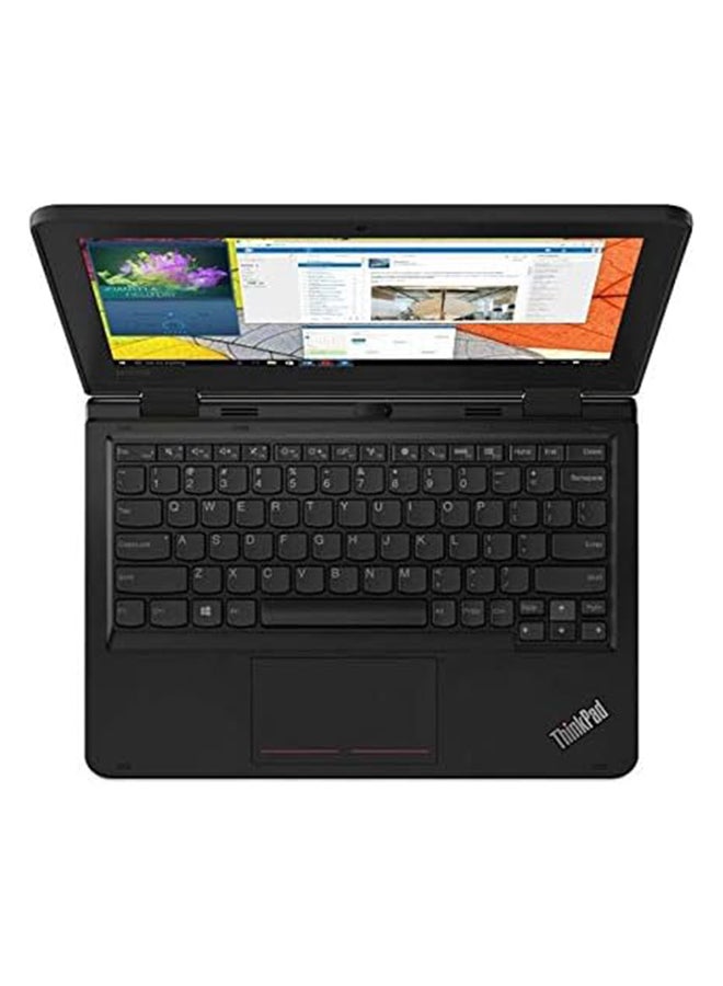 Lenovo - Renewed - Thinkpad 11e Yoga Laptop With 11.6-Inch HD Touch Screen Display,Celeron /5th Gen/4GB DDR4 RAM/256GB SSD/Windows 10 Pro English Black - Image 1