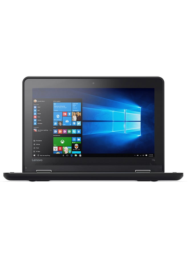 Lenovo - Renewed - Thinkpad 11e Yoga Laptop With 11.6-Inch HD Touch Screen Display,Intel Celeron/4th Gen/4GB DDR4 RAM/256GB SSD/Windows 10 Pro English Black - Image 1