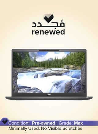 Renewed - Latitude 7400 Laptop With 14-Inch Full HD Display,Core i7 Processor/Quad Core/8GB RAM/256GB SSD/Intel UHD Graphics 620/Windows 10 English Black - pnsku/N70084867V/45/_/1718114476/b52e23d5-4215-4b2c-87cd-135913161c5c