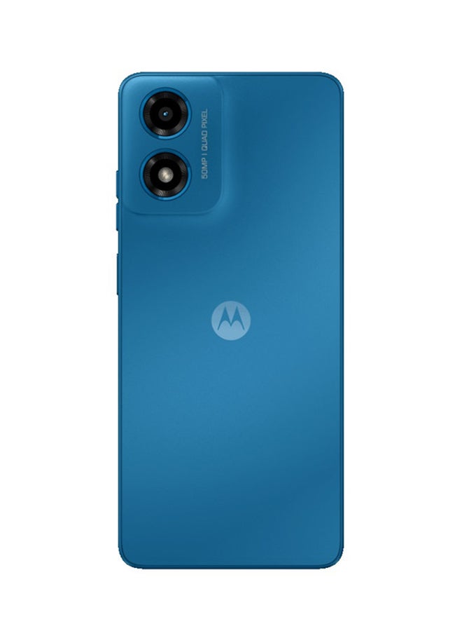 Motorola Moto G04s 4G Dual Sim Satin Blue 4GB RAM 64GB With Gift -  Middle East Version  - Image 3