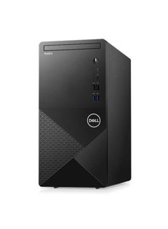DELL Vostro 3910 Tower PC, Core i3-12100 Processor/8GB RAM/256GB SSD/Intel UHD Graphics 730/DOS(Without Windows) Black  - Image 4