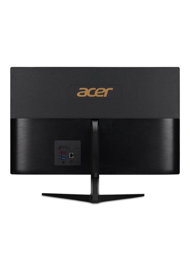 C24-1800 All-In-One Desktop With 23.8-Inch Display, Core i5-12450H Processor/8GB RAM/512GB SSD/Intel UHD Graphics/DOS(Without Windows) English/Arabic Black