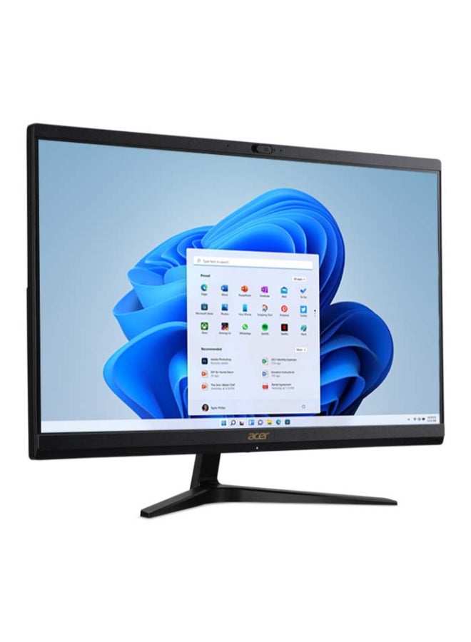 C24-1800 All-In-One Desktop With 23.8-Inch Display, Core i5-12450H Processor/8GB RAM/512GB SSD/Intel UHD Graphics/DOS(Without Windows) English/Arabic Black
