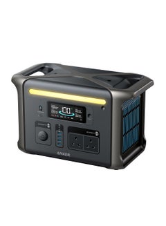 300 Ah Anker SOLIX F1500 Portable Power Station, 1800W Solar Generator, PowerHouse Design, 1536Wh Battery Generators for Home Use, LiFePO4 Power Station for Outdoor Camping and RVs (Solar Panel Optional) Black