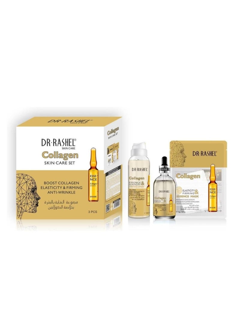 دكتور راشيل مجموعة العناية بالبشرة بالكولاجين من 3 قطع - Image 1