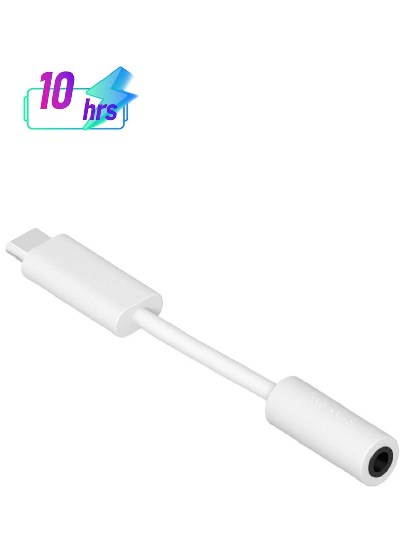 Sonos - Line-In Adapter WW White - Image 1