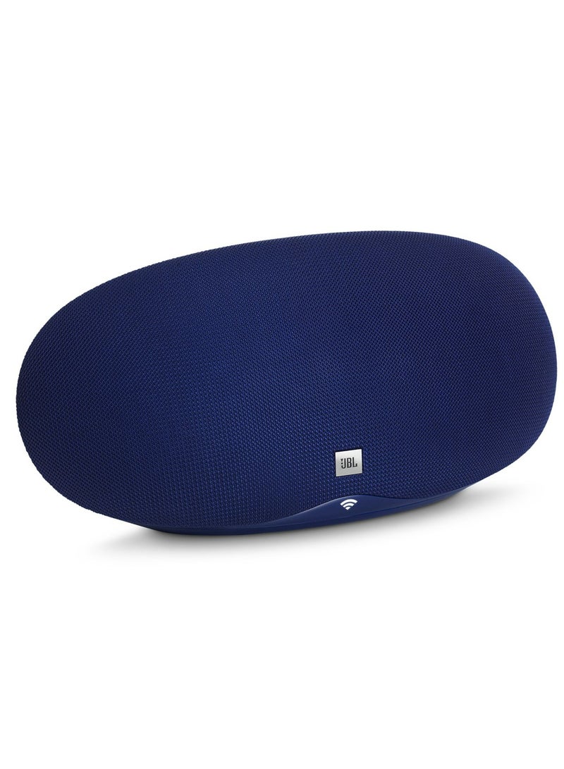 JBL - Playlist 150-Wireless Speaker With Chromecast Built-In- Blue JBLPLYLIST150BLUAM Blue - Image 1