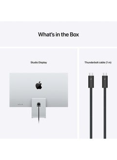 Apple Studio Display 27-inch 5K Retina, MK0U3AB/A, Silver English/Arabic Silver  - Image 5