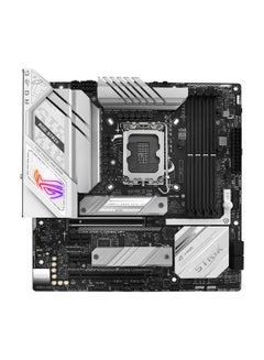 ASUS ROG STRIX B760-G GAMING WIFI LGA1700 Motherboard, Intel B760, 4x DIMM DDR5, Up to192GB Max Capacity, Wi-Fi 6E | BT 5.3, 2x M.2, PCIe 5.0 x16, Intel 2.5Gb ETH, 1x DP | 1x HDMI | 90MB1EQ0-M0EAY0  - Image 1
