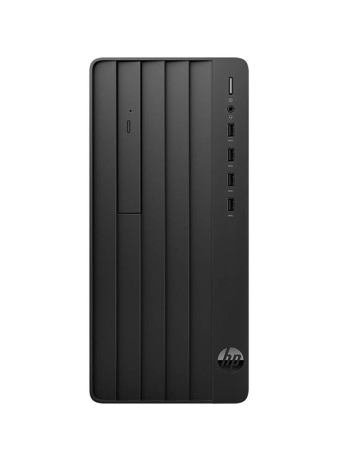 HP - Pro Tower 290 G9 Desktop Computer, Intel Core i3-12100 Processor, 4GB DDR4 RAM, 1TB 7200 RPM HDD, Intel UHD Graphics 730, HP Wired Keyboard & Mouse, FreeDOS | 884W8EA#BH5 Black - Image 1