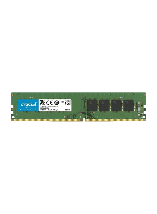 crucial - 16GB (1 x 16GB) DDR4-3200 UDIMM Desktop Memory, PC4-25600, 3200 MHz Clock Speed, Cas Latency 22, Unbuffered Non ECC, 288 Pin, 1.2V Voltage | CT16G4DFRA32A - Image 1