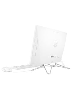 HP 200 G4 22 All-in-one Desktop With 21.5-Inch Display, Core i5-1235U Processor/8GB RAM/256GB SSD/Intel UHD Graphics/DOS(Without Windows) English/Arabic White  - Image 4