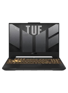 ASUS TUF Gaming FX507V Laptop With 15.6-Inch Full HD(1920x1080) 144Hz Display LED, Core i7-13620H Processor/16GB RAM DDR5/512GB SSD/6GB NVIDIA GeForce RTX 4050 Graphics Card/DOS(Without Windows) English/Arabic Mecha Gray  - Image 1