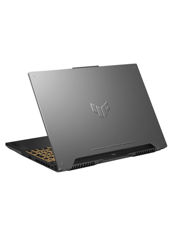 ASUS - TUF Gaming FX507V Laptop With 15.6-Inch Full HD(1920x1080) 144Hz Display LED, Core i7-13620H Processor/16GB RAM DDR5/512GB SSD/6GB NVIDIA GeForce RTX 4050 Graphics Card/DOS(Without Windows) English/Arabic Mecha Gray - Image 1