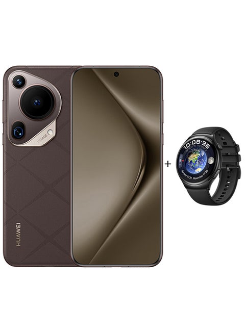 Pura 70 Ultra Dual SIM Brown 16GB RAM 512GB 4G - Middle East Version With Watch 4