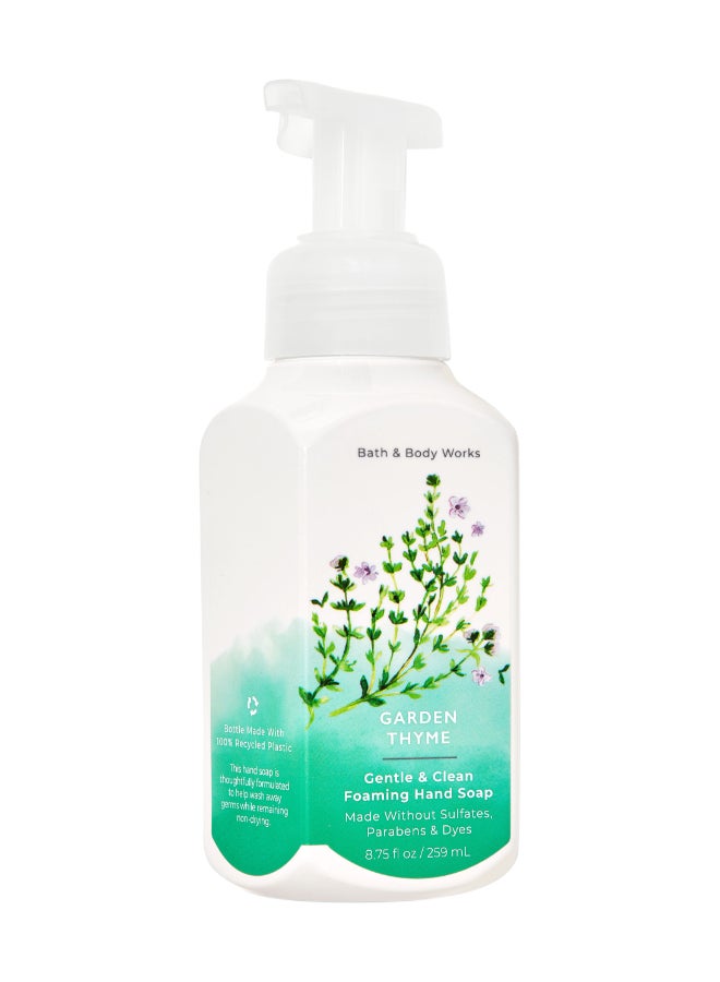 Bath & Body Works Garden Thyme Gentle Clean Foaming Hand Soap  - Image 1